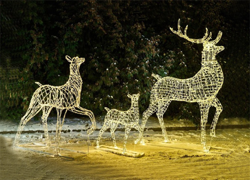 Светодиодные фигуры животных в Томске